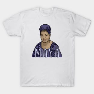 Maya Angelou Portrait T-Shirt